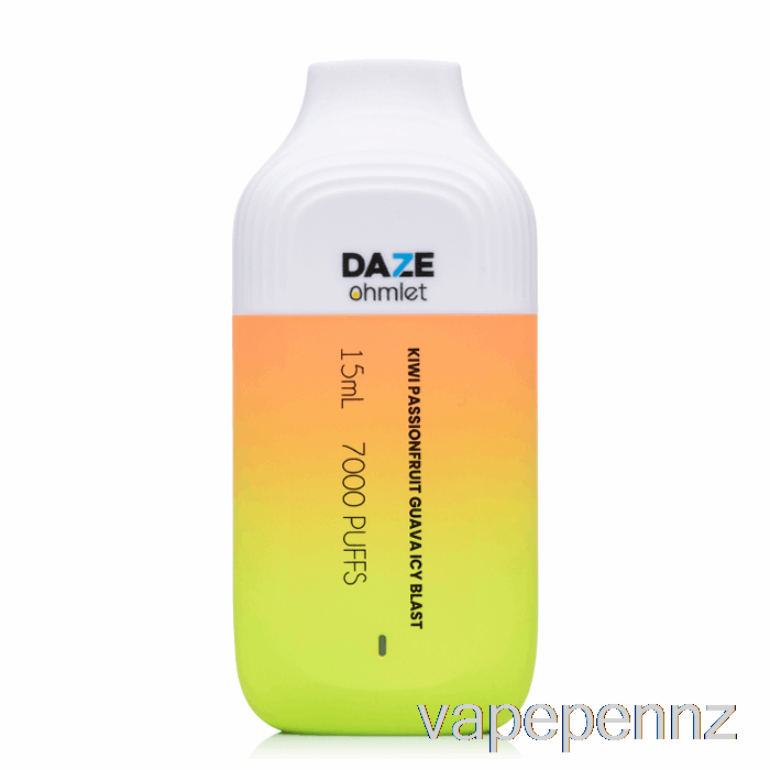 7 Daze OHMLET 7000 Disposable Kiwi Passionfruit Guava Icy Blast VAPE NZ